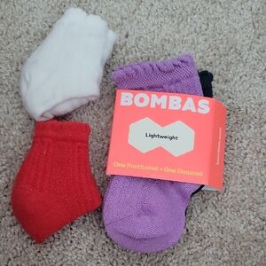 Bombas Lightweight Socks Toddler Pack